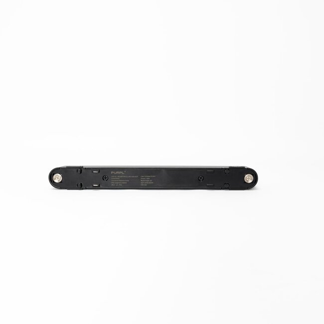 PURPL Smart Magnetische LED bar - 12W - CCT (2700K-6500K) - Zigbee 3.0 - Dimbaar - 851 lm - CRI>90 - Zwart - Geschikt voor Superslim 48V Railverlichting