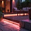 COB Led Strip - 5m - 840 LED's p/m - 24V - RGB+CCT (2700K-6500K) - IP65 stof- en waterdicht