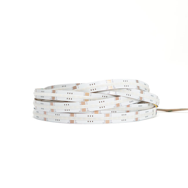 COB Led Strip - 5m - 840 LED's p/m - 24V - RGB+CCT (2700K-6500K) - IP65 stof- en waterdicht