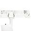 PURPL LED Railspot - 20W - 3CCT (3000K/4000K/6000K) - Ø60x130mm - 3-fase - Wit