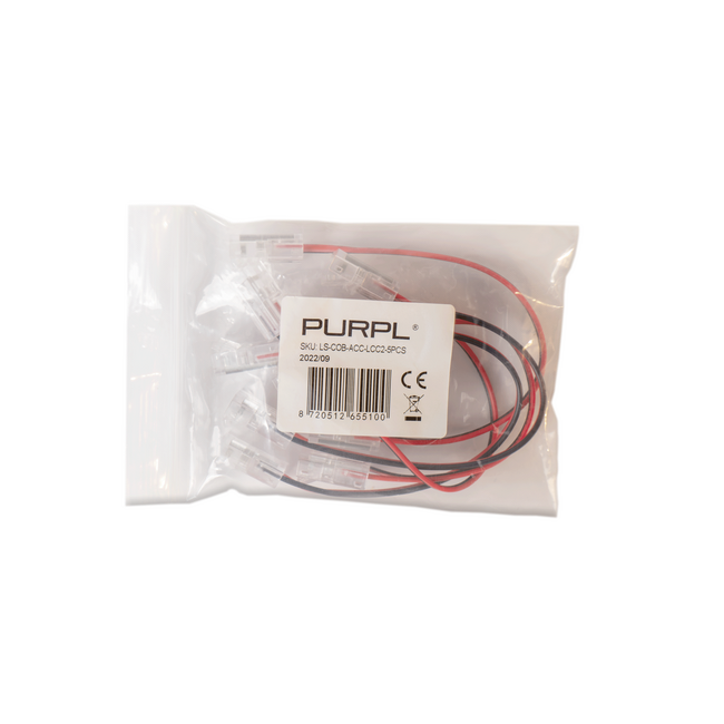 PURPL LED Strip COB hoek connector