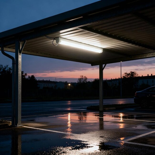 LED TL Tri-Proof - 120 cm - 36W - 4680 lm - 4000K Helder wit (840) - IP65 - IK08 - Flikkervrij