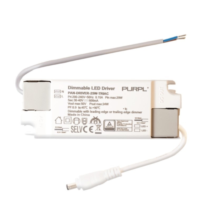 PURPL LED Driver Triac Dimbaar | 25W 600mA, foto 3 van 3