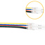 Cable Click Connectors (5 stuks) - Strip to Wire (15 cm draad) - IP20 - Voor COB LED Strips RGB+CCT