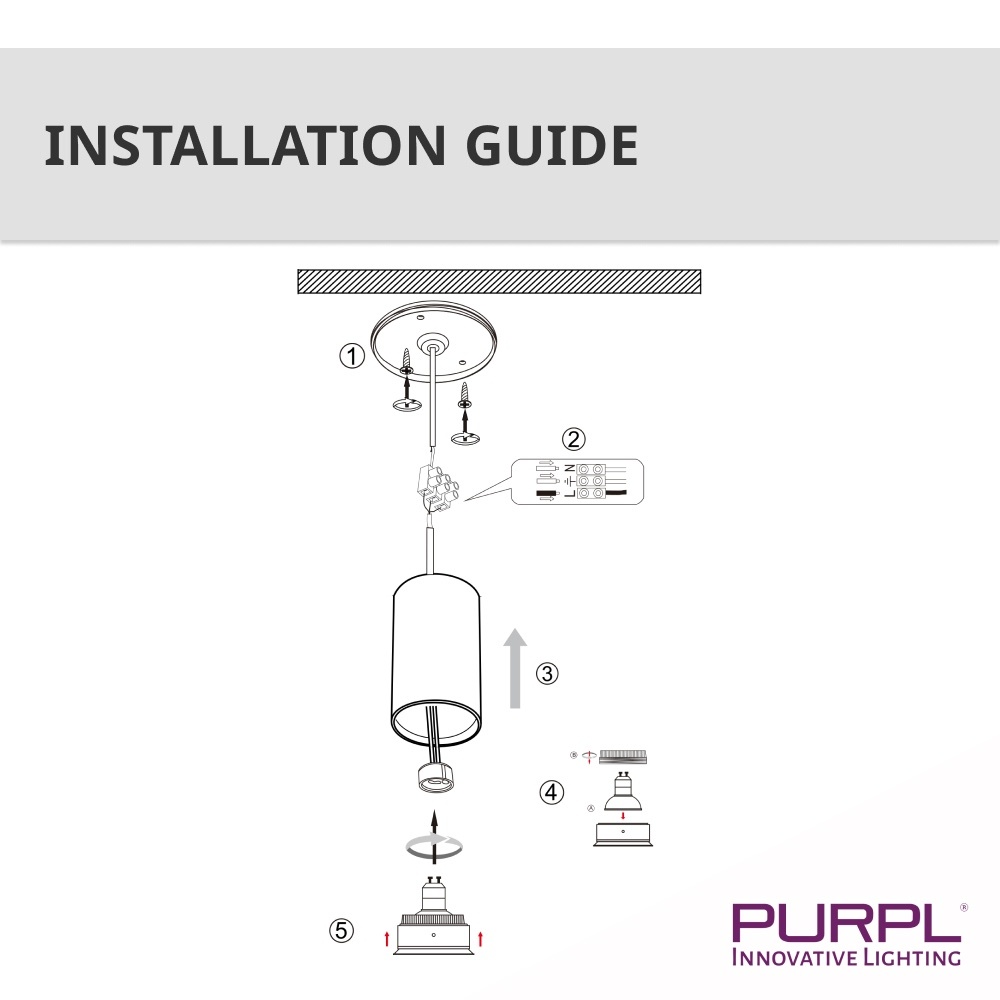 PURPL LED opbouwspot - Ø71 mm - GU10 fitting - IP54 - Kantelbaar - Rond - Wit, foto 5 van 6