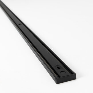 PURPL Ultradun Magnetische Track Rail - 1,5m - Zwart - Geschikt voor Superslim 48V Railverlichting