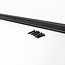 PURPL Ultradun Magnetische Track Rail - 1,5m - Zwart - Geschikt voor Superslim 48V Railverlichting