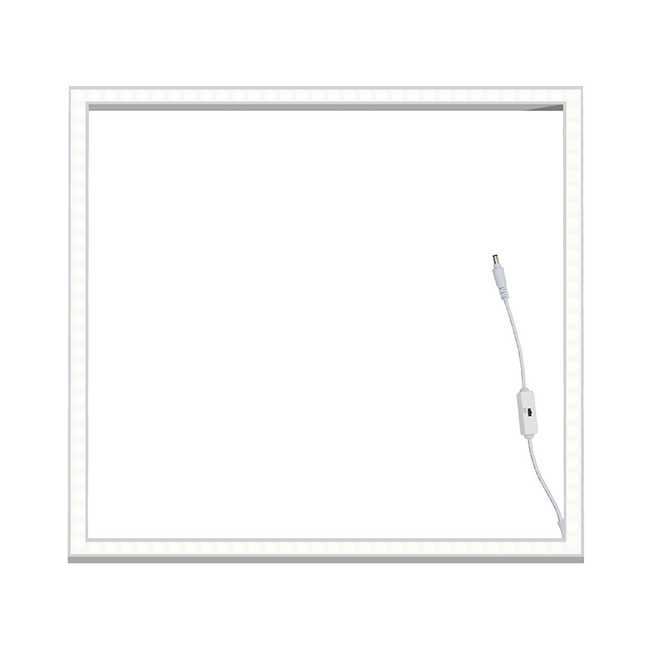 LED paneel frame hollow - 36W - 60x60 - CCT - UGR<22