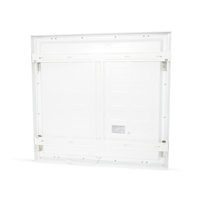 Opbouw LED Paneel - 62x62 - 4000K Helder wit - 36W - 4370lm - 120 lm/W - UGR<22 - IP40 - Flikkervrij - Back-lit