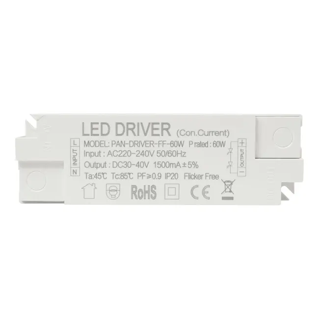 PURPL LED Driver Flikkervrij | 60W 1500mA