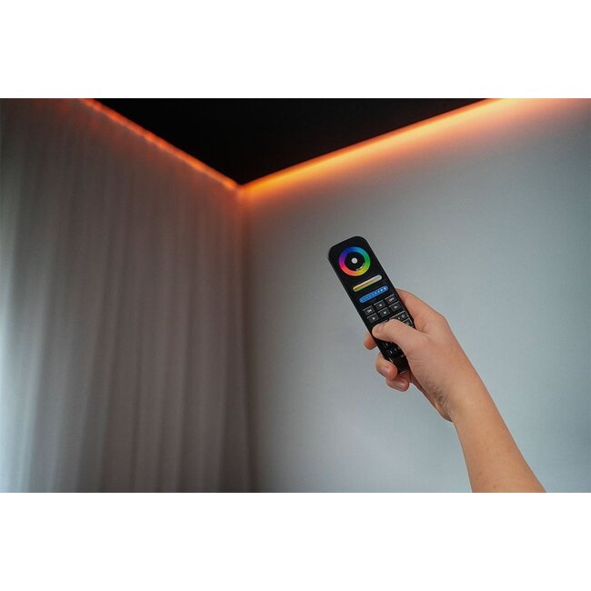 MiBoxer/Mi-Light MiBoxer Afstandsbediening - FUT092 - RGB + CCT (2700K-6500K) - 4 Zones - RF 2.4Ghz