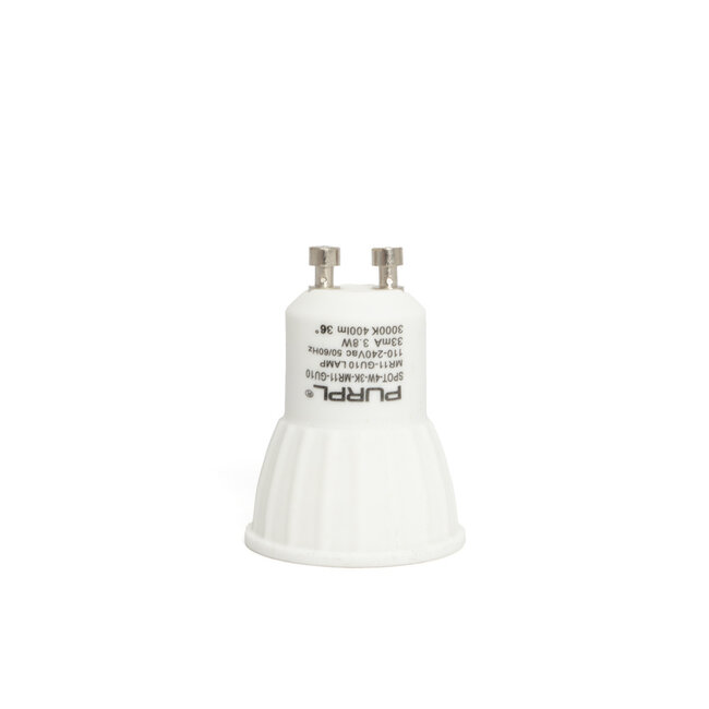 PURPL LED spot - GU10 - MR11 - 3.8W - 400 lm - 3000K Warm wit