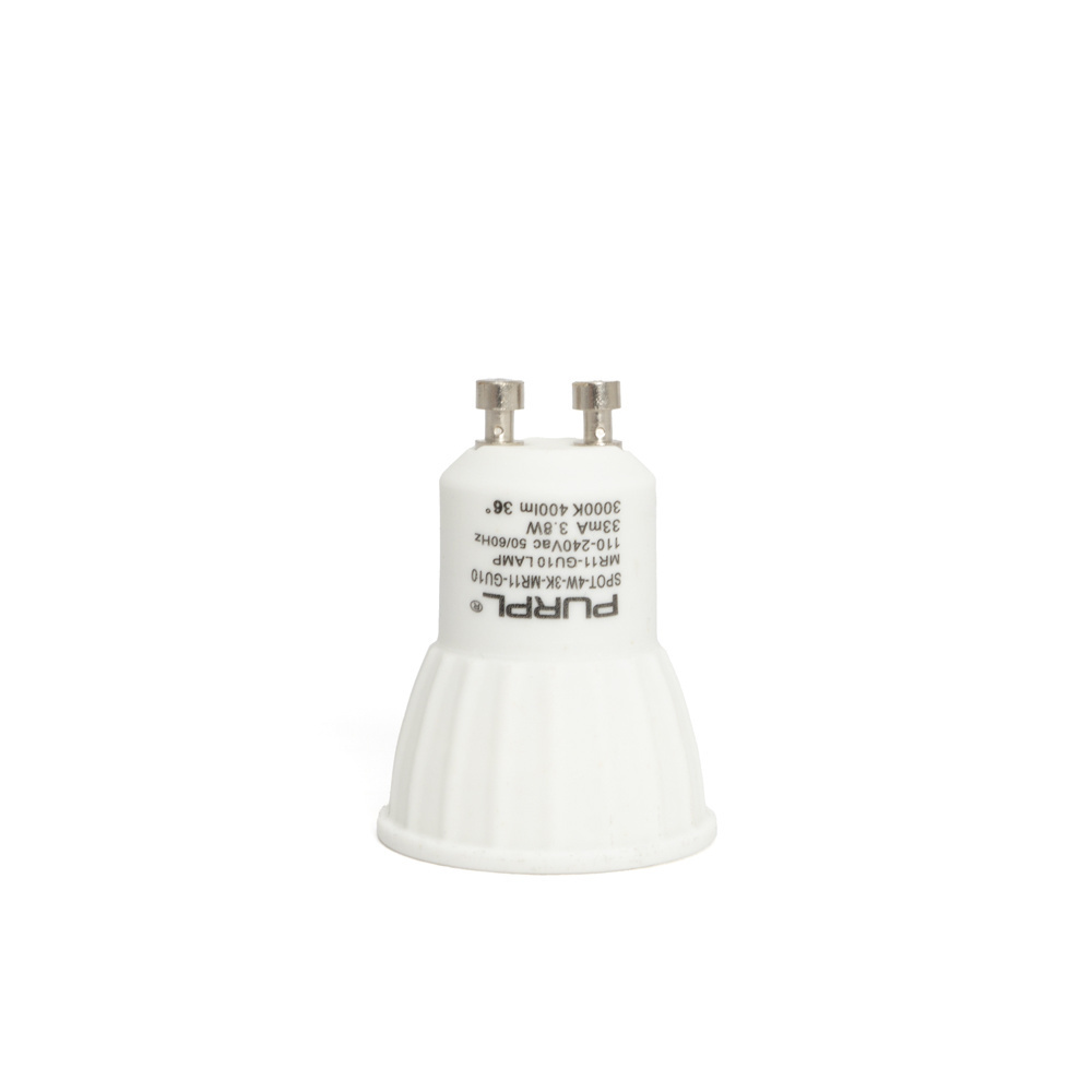 PURPL LED spot - GU10 - MR11 - 3.8W - 400 lm - 3000K Warm wit, foto 3 van 5