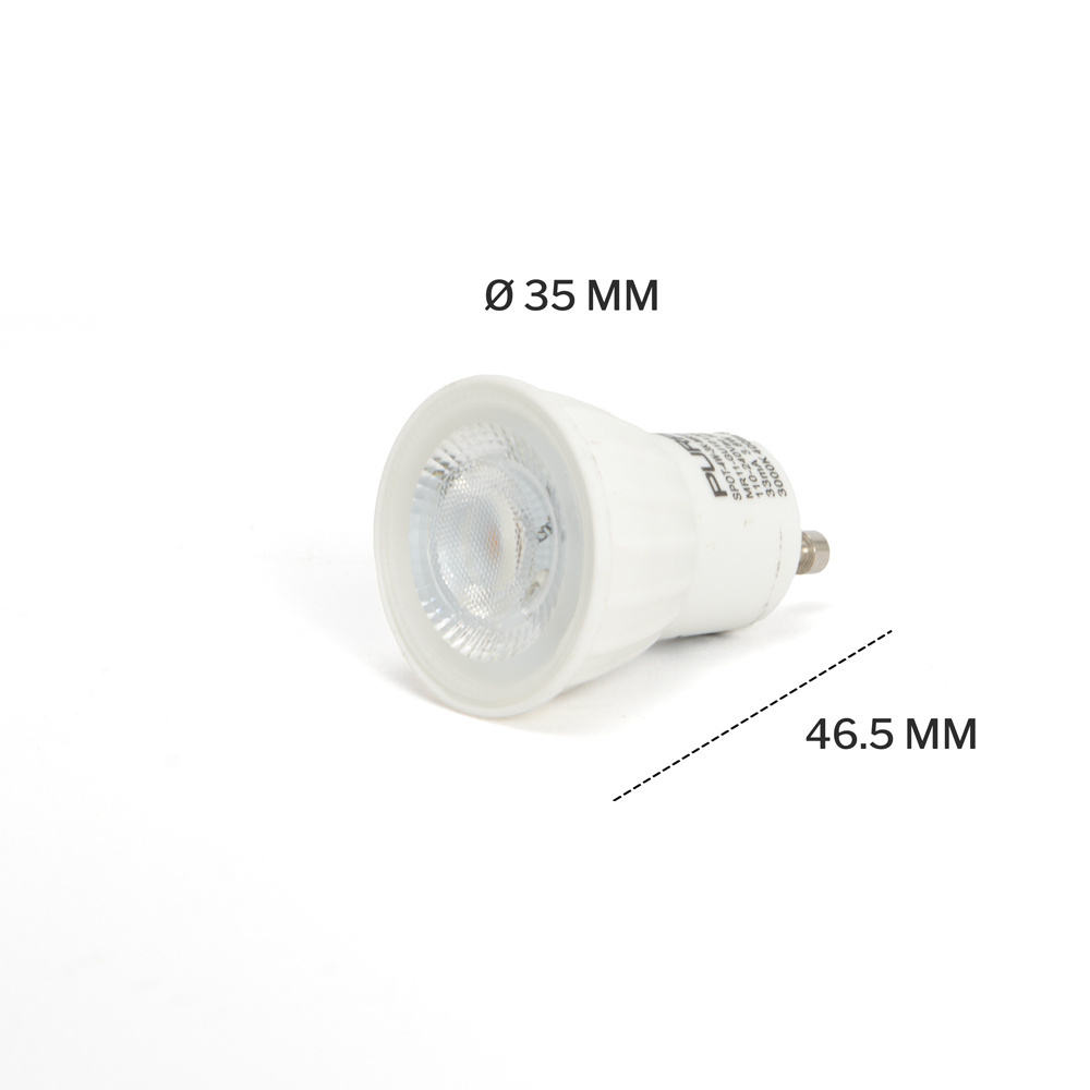 PURPL LED spot - GU10 - MR11 - 3.8W - 400 lm - 3000K Warm wit, foto 5 van 5