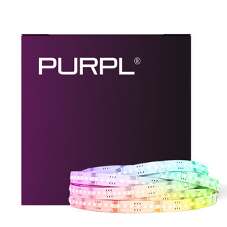 PURPL COB Led Strip - 5m - 840 LEDs p/m - 24V - RGB+CCT (2700K-6500K) - IP20