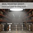 PURPL LED High Bay - 150W - 22.500 lm - 150 lm/W - 4000K Helder Wit - 110° - IP65 - IK10 - Dimbaar - G7 - Flikkervrij