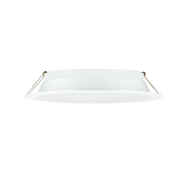 Philips Philips LED SlimDownlight - ø175mm - Rond - 12W - 3000K Warm wit - IP20 - Inbouw - Wit - DN065B G4