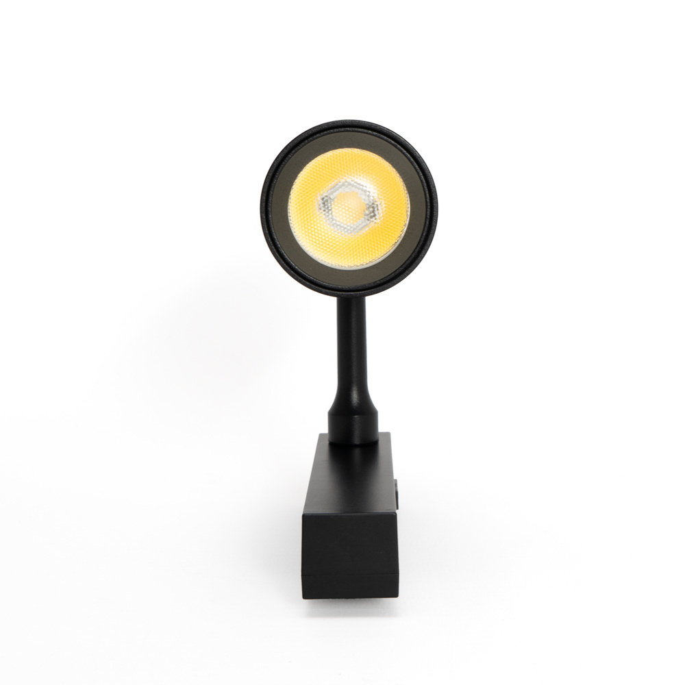 PURPL Smart Magnetische Railspot - 12W - Ø45x103 mm - CCT (2700K-6000K) - Zigbee 3.0 - Dimbaar - 1100 lm - CRI>90 - Zwart - Geschikt voor Superslim 48V Railverlichting, foto 5 van 5
