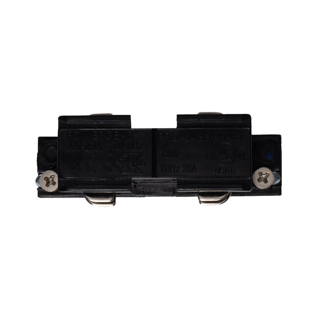 3-fase Rail Koppelstuk | Zwart | PRO-0433