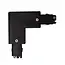 Powergear 3-fase Rail  L  connector | Zwart | PRO-M438