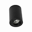 PURPL LED opbouwspot - Ø71 mm - GU10 fitting - IP54 - Kantelbaar - Rond - Zwart