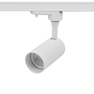 PURPL LED railspot | GU10 fitting | Ø55x100mm | 1-fase | Wit