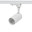 LED railspot | GU10 fitting | Ø55x100mm | 1-fase | Wit