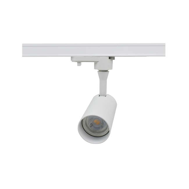 PURPL LED railspot | GU10 fitting | Ø55x100mm | 1-fase | Wit