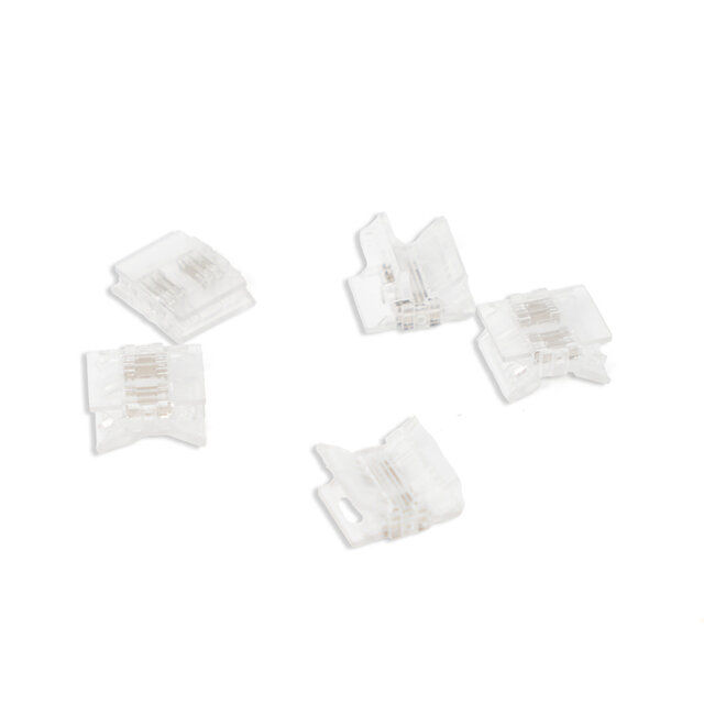 Click Connectors (5 stuks) - Strip to Strip - IP20 - Voor COB LED Strips RGB+CCT