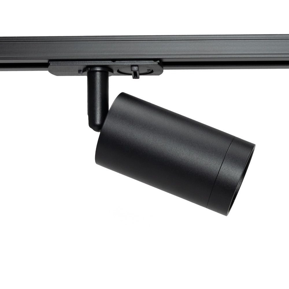 PURPL LED railspot - GU10 armatuur - Ø54x100mm - 1-fase - Zwart, foto 3 van 6