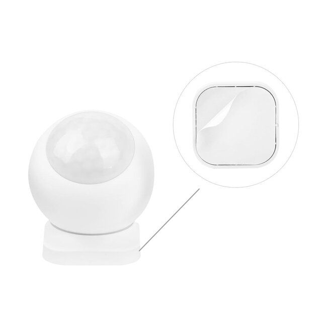 MiBoxer/Mi-Light MiBoxer Bewegingssensor 2,4 GHz | IP54 | 120° Detectiehoek