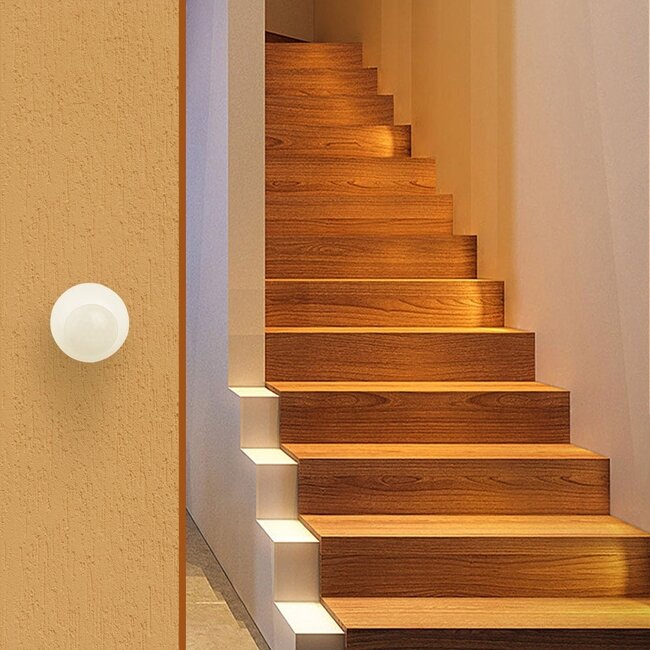 MiBoxer/Mi-Light MiBoxer Bewegingssensor 2,4 GHz | IP54 | 120° Detectiehoek