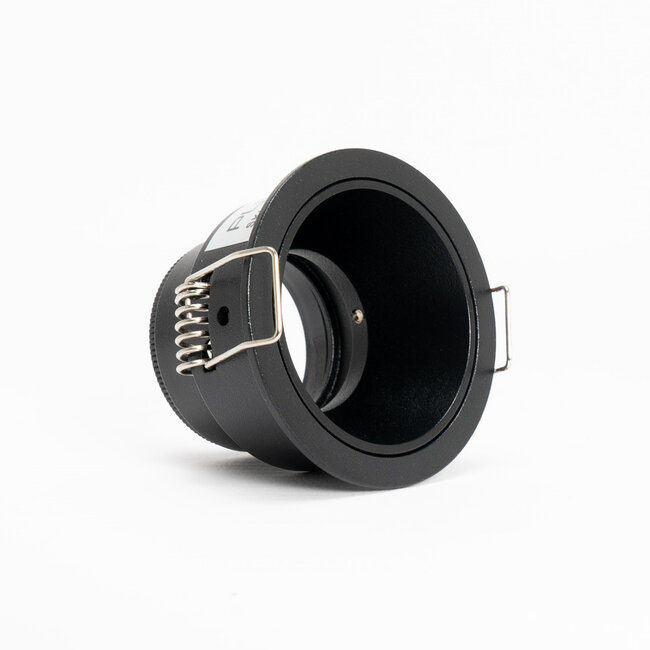 PURPL Inbouw Armatuur - GU10 - MR11 - Ø55mm x 41,5mm - IP20 - Incl. GU10 fitting - Zwart Aluminium