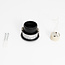 PURPL Inbouw Armatuur - GU10 - MR11 - Ø55mm x 41,5mm - IP20 - Incl. GU10 fitting - Zwart Aluminium