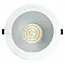 LED Downlight  - 18W - ø190 mm - 3CT (3000K/4000K/5700K) -  Rond - Inbouw - Wit