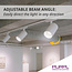 PURPL LED railspot - GU10 fitting - Ø54x100mm - 1-fase - Wit