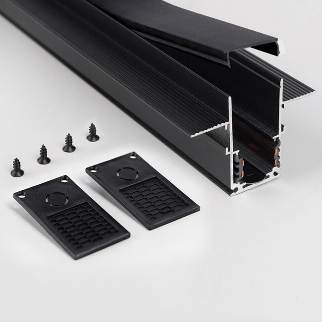 MiBoxer/Mi-Light 48V Magnetische Track Rail - 1,5m - Inbouw