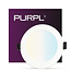 PURPL LED downlight - 11W/13W -  ø115mm - 3CCT (3000K/ 4000K/ 5700K) - Inbouw - Rond - Wit