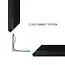 Opbouwframe LED Paneel - 30x60 - Zwart - Easy Click & Connect