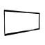 Opbouwframe LED Paneel - 30x60 - Zwart - Easy Click & Connect