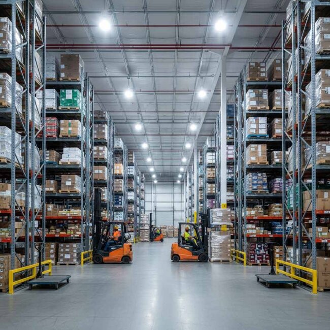 LED High Bay - 240W - 36.000 lm - 150 lm/W - 6000K Koud Wit - 110° - IP65 - IK10 - Dimbaar - G7 - Flikkervrij