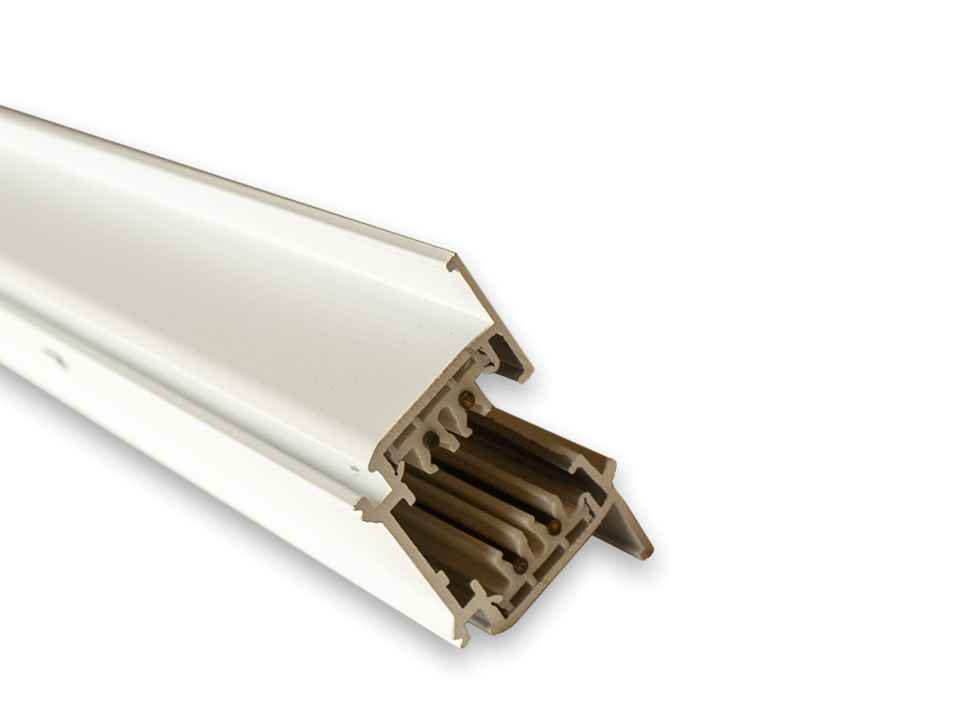 Powergear 3-Fase Rail 1,5 Meter - Inbouw - Wit, foto 2 van 4