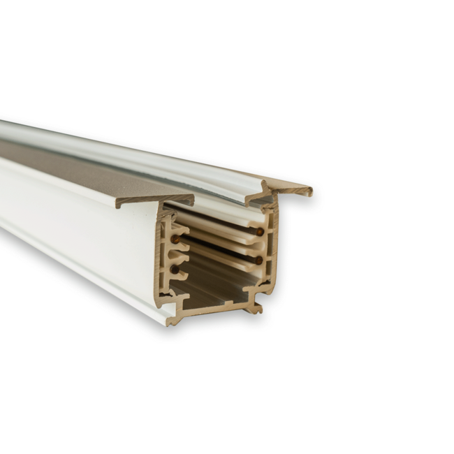 3-Fase Rail 1,5 Meter - Inbouw - Wit