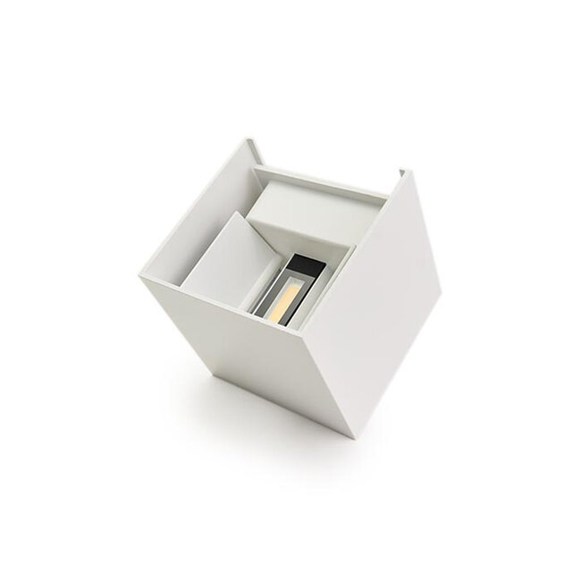 LED COB Wandlamp Vierkant Wit