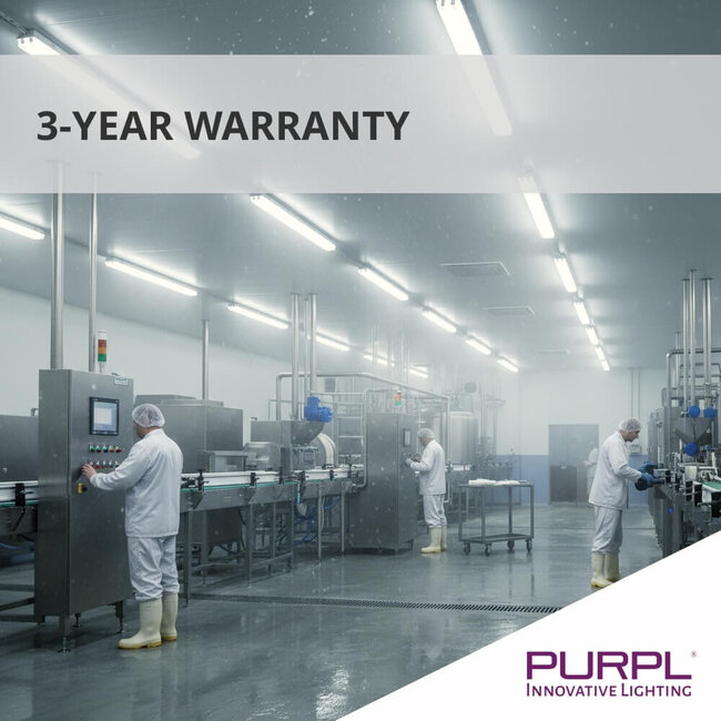 PURPL LED TL Tri-Proof - 130 cm - 15W - 1575 lm - 4000K Helder wit (840) - IP65 Waterdicht - IK06 - Flikkervrij