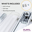 PURPL LED TL Tri-Proof - 130 cm - 15W - 1575 lm - 4000K Helder wit (840) - IP65 Waterdicht - IK06 - Flikkervrij