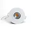 PURPL GU10 Ronde Inbouwspot armatuur -  Ø85mm x 45mm - IP65 - Kantelbaar - Incl. fitting - Wit Aluminium