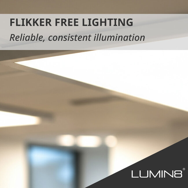 Lumin8 LED Paneel - 60x120 - 6000K Koud wit - 38W - 6840 lm - 180 lm/W - UGR<22 - Flikkervrij - Back-lit