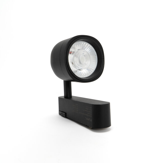 PURPL Smart Magnetische Railspot - 12W - Ø60x111 mm - CCT (2700K-6000K) - Zigbee 3.0 - Dimbaar - 777 lm - CRI>90 - Zwart - Geschikt voor Superslim 48V Railverlichting