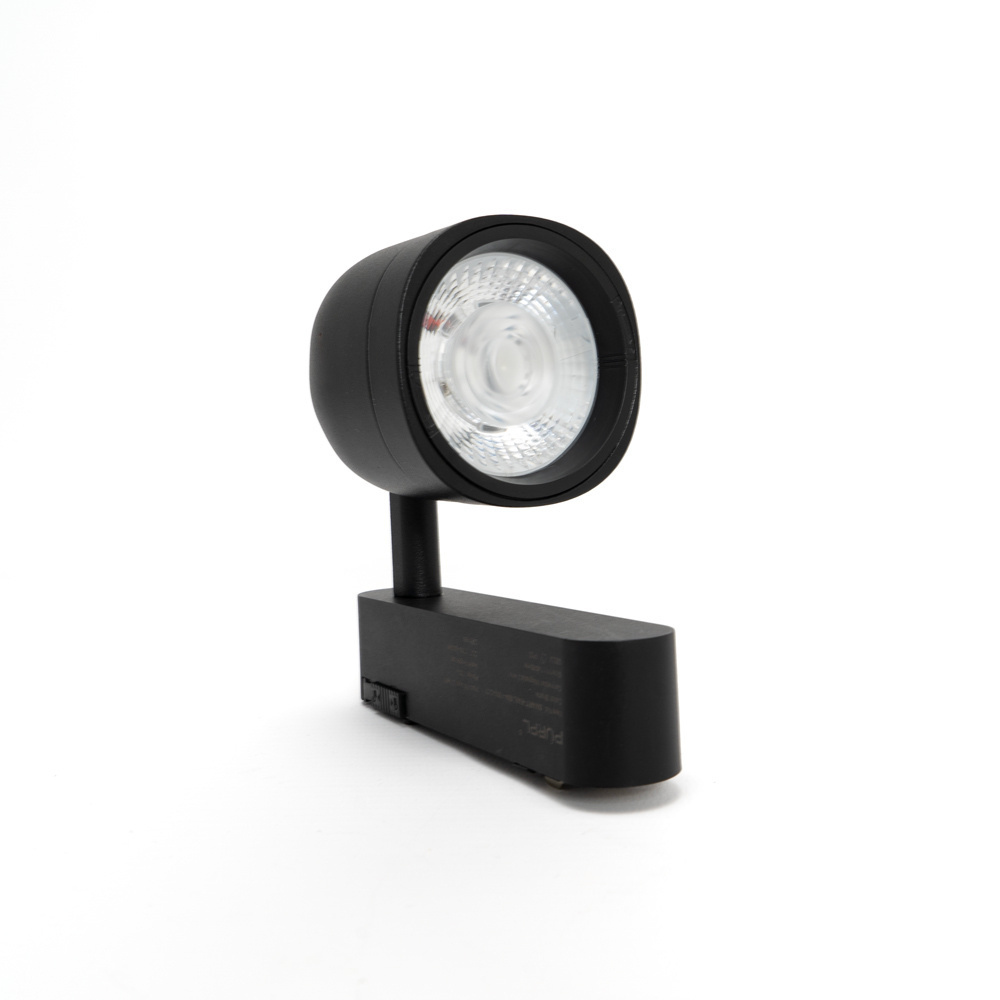 PURPL Smart Magnetische Railspot - 12W - Ø60x111 mm - CCT (2700K-6000K) - Zigbee 3.0 - Dimbaar - 777 lm - CRI>90 - Zwart - Geschikt voor Superslim 48V Railverlichting, foto 4 van 6